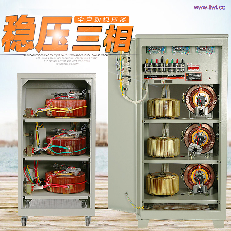 45千瓦的三相稳压器（TNS-45KVA） _高精度全自动交流稳压器